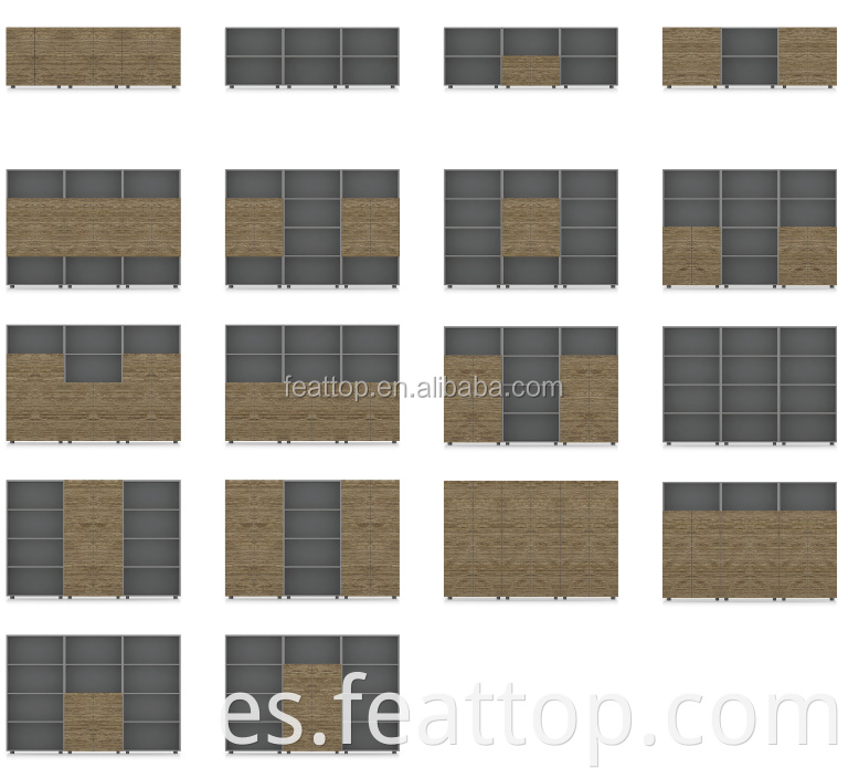 Venta en caliente Diseño moderno Mesa y silla Gerentes de alta calidad de la oficina ergonómica Descripción de la computadora de la oficina